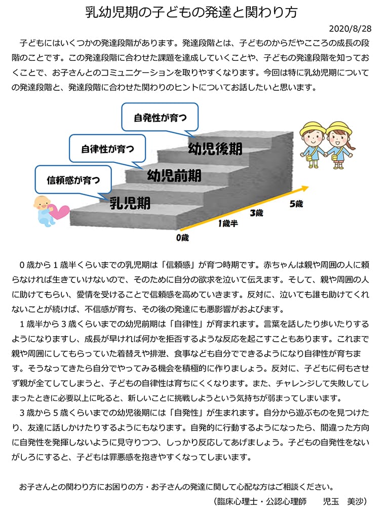 こどもの心理・発達